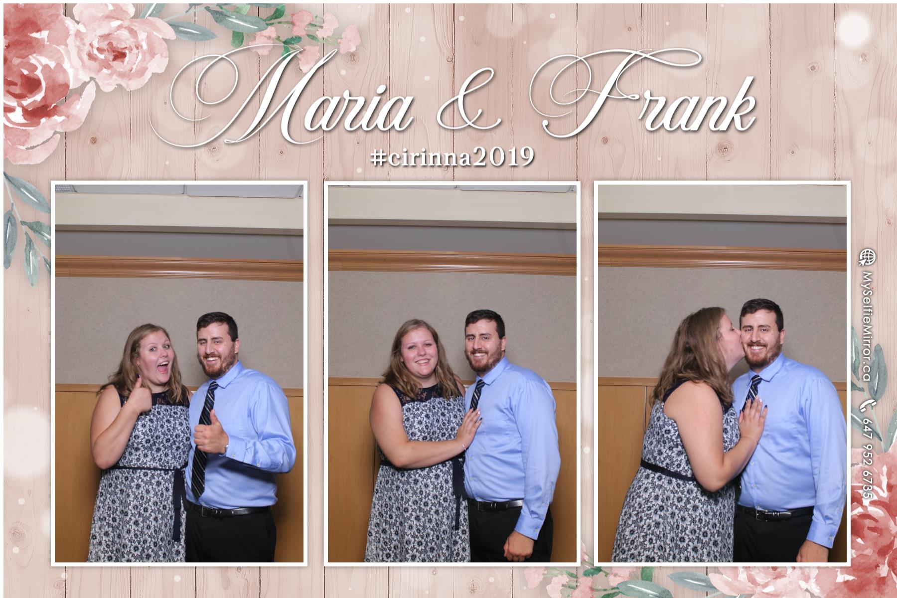 Wedding of Frank and Maria  | View more photos from the event at gallery.myselfiemirror.ca/u/romanmyselfiemirrorca/Wedding-of-Frank-and-Maria